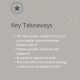 Key takeaways for the GenAI-powered content lifecycle