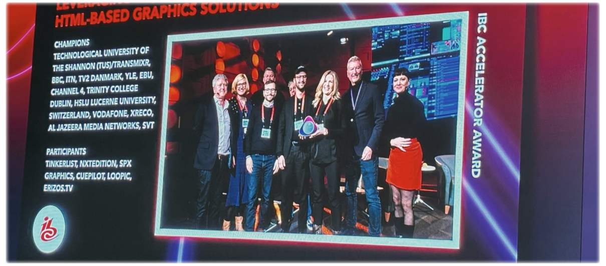 TRANSMIXR Award at IBC-2025