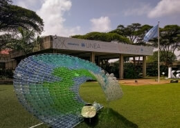 Photo of UNEP Headquarters Entrance