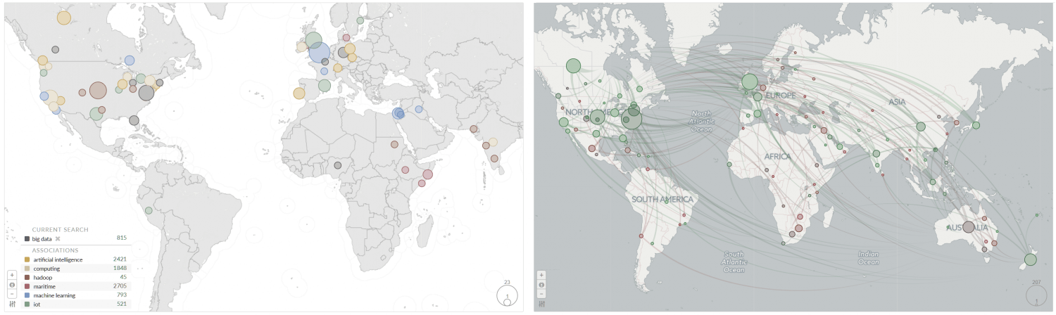 Geographic Map - Color Coding for GeoWeb Applications